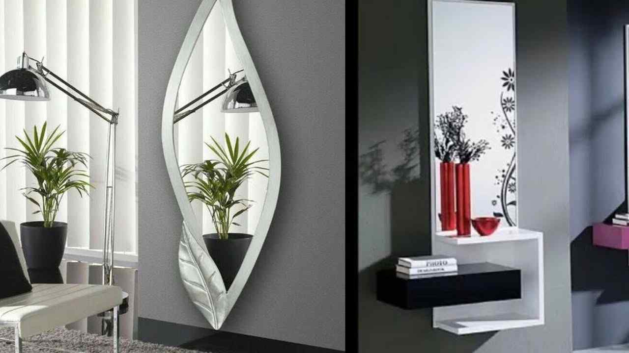 تصویر 2 از آینه دکوراتیو هندسی نامتقارن برای داشتن دکور خاص در گالری ها